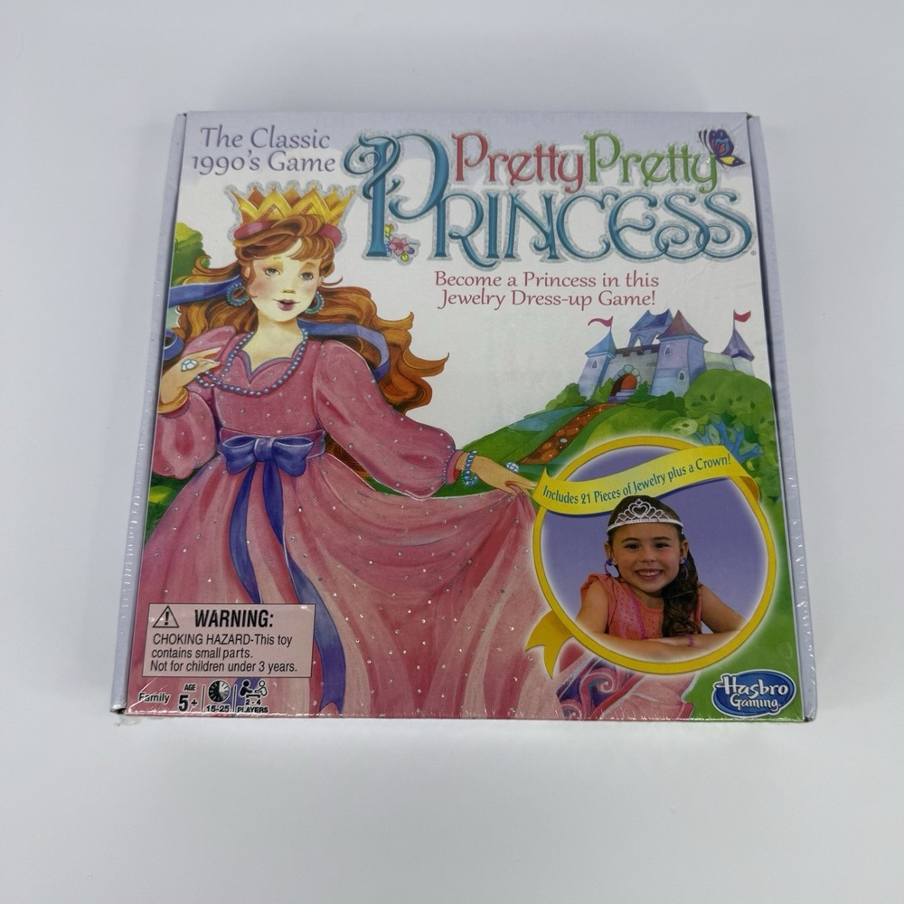 Pretty Pretty Princess Game Classic 1990s Jewelry Board Game Brand New Sealed